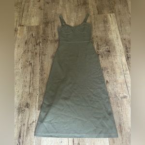 I am selling a dark sage green dress